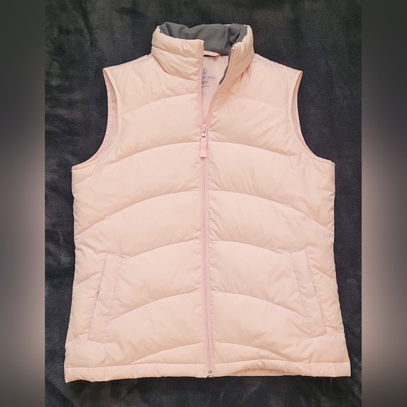 Lands' End Jackets & Blazers - Lands' End Puffer Vest, Light Pink, Size XS/P